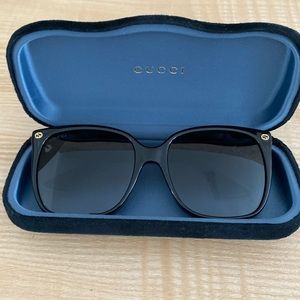 Gucci GG0022S Square Sunglasses